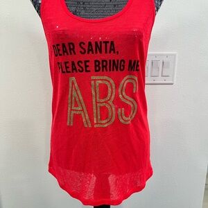 Christmas tank - Dear Santa, Please Bring Me ABS!